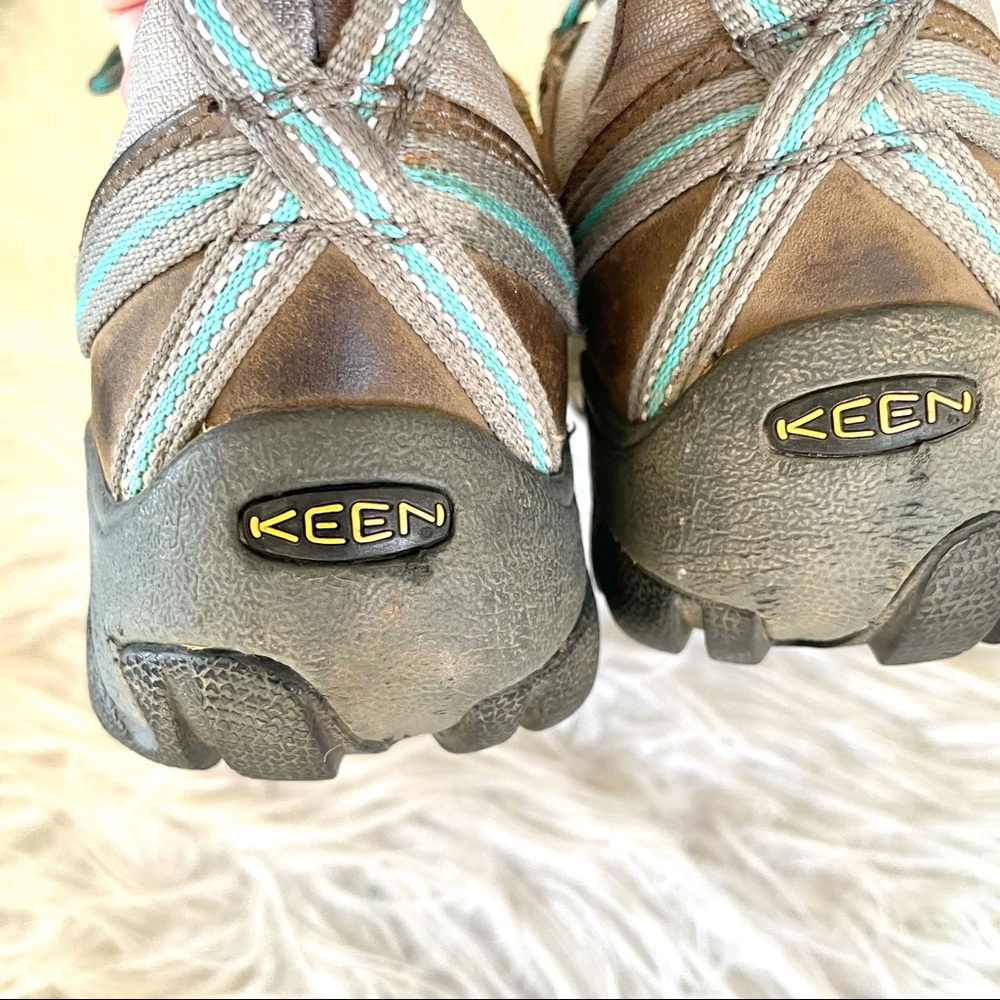 Keen Targhee II Hiking Shoes Brown Size 6 Waterproof Outdoor Leather Travel - Picture 6 of 9